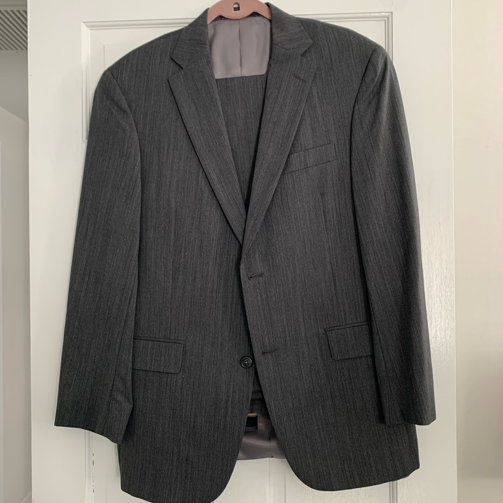 Hickey Freeman Suit, Dress Pants and Jacket, 40R